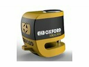 Bremsscheibenschloss mit Alarm Micro XA5 Oxford gelb