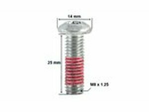 Schraube Bremsscheibe Linsenkopf M8 x 1.25 x 25mm Peugeot