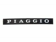Emblem Piaggio schwarz / chrom