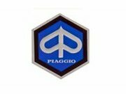 Emblem Piaggio Sechseck Alumimium zum kleben 25x30mm