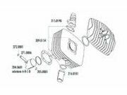 Kolben Satz Polini Serie 6000 80ccm 48mm (D) Zndapp...