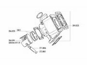 Kolbenring 100cc Polini Yamaha DT 80