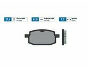 Bremsbelge Polini Original GY6