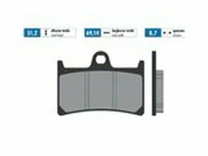 Bremsbelge Polini Original Yamaha Tmax 560