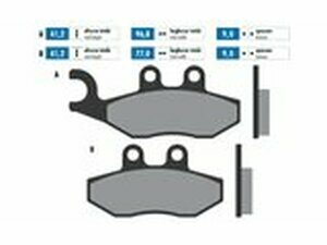 Bremsbelge Polini Sinter-Metall Piaggio / Gilera / Vespa
