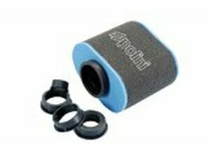 Luftfilter Polini Evolution oval AW 28-55mm schwarz / blau
