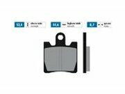 Bremsbelge Polini Original Suzuki Burgman AN 250 - 400...