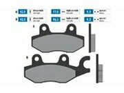 Bremsbelge Polini Original Kymco Agility