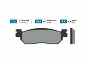 Bremsbelge Polini Original Yamaha Xmax