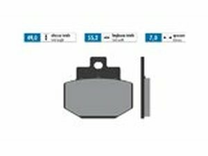 Bremsbelge Polini Original Vespa GT