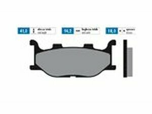 Bremsbelge Polini Sinter-Metall Yamaha Tmax 500 2004 - 2007