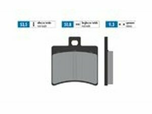 Bremsbelge Polini Sinter-Metall Aprilia SR50 / Sportcity