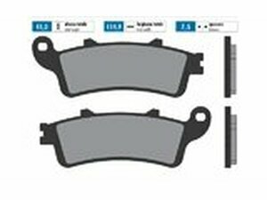 Bremsbelge Polini Sinter-Metall Honda Forza 250