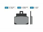 Bremsbel�ge Polini Sinter-Metall Aprilia Scarabeo 100