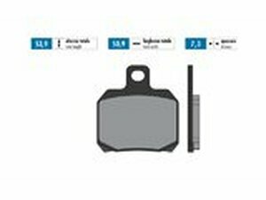 Bremsbelge Polini Original Peugeot Speedfight