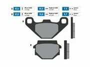 Bremsbelge Polini Original Peugeot Django 125