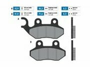 Bremsbel�ge Polini Original Peugeot Tweet