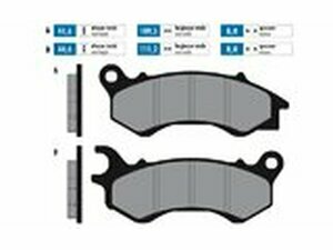 Bremsbelge Polini Original Honda PCX 125