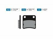 Bremsbelge Polini Original Honda Dio