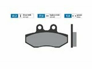 Bremsbelge Polini Sinter-Metall Yamaha Cygnus X 125