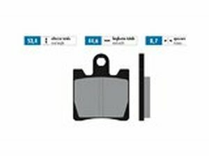 Bremsbelge Polini Sinter-Metall Suzuki Burgman AN 250 -...