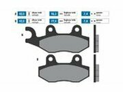 Bremsbelge Polini Sinter-Metall Peugeot Vivacity 125