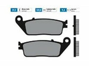 Bremsbelge Polini Sinter-Metall Kymco Xciting
