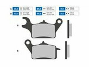 Bremsbelge vorne rechts Polini Original Yamaha Tricity