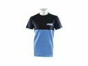 T-Shirt Polini Evo zweifarbig blau XXL