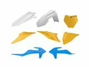 Verkleidungskit Polisport Vintage Edition blau / weiss /...