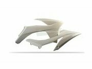 Seitenverkleidungen vorn Polisport wei KTM SX / SX-F