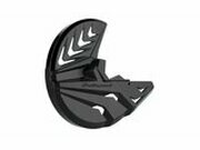 Bremsscheibenschutz + Gabelfuschutz Polisport schwarz...