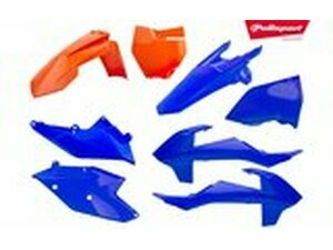 Verkleidungskit Polisport orange / blau KTM SX / SX-F