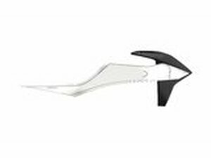 Seitenverkleidungen vorn Polisport schwarz / transparent KTM SX / SX-F