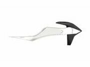 Seitenverkleidungen vorn Polisport schwarz / transparent...