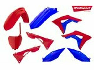 Verkleidungskit Polisport rot / blau Honda CRF250 / 450R