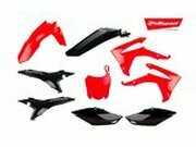 Verkleidungskit Polisport rot / schwarz Honda CRF250 /...