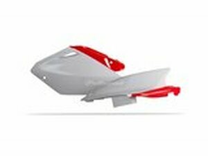 Seitenverkleidung Polisport Originalfarbe weiss / rot...
