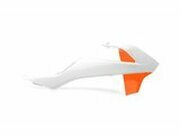 Seitenverkleidungen vorn Polisport orange / wei KTM SX 65