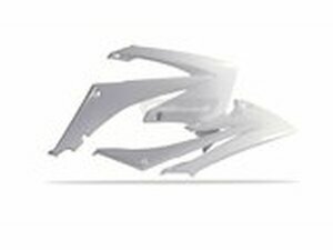 Seitenverkleidungen vorn Polisport CRF 09-12 wei
