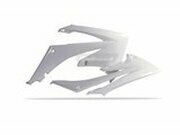 Seitenverkleidungen vorn Polisport CRF 09-12 wei