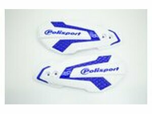 Ersatzschalen Handprotektoren Polisport MX Flow wei / blau