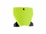 Startnummerntafel vorn Polisport neongelb / schwarz...