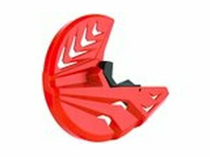 Bremsscheibenschutz + Gabelfuschutz Polisport orange KTM...