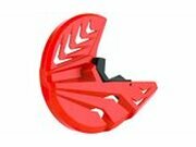 Bremsscheibenschutz + Gabelfuschutz Polisport orange KTM...