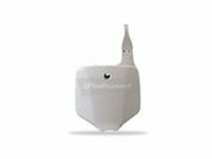 Startnummerntafel vorn Polisport KX 65-KLX110 00- wei