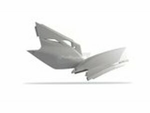 Seitenverkleidung Polisport weiss Kawasaki KXF 450 2006-2008
