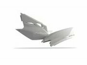 Seitenverkleidung Polisport weiss Kawasaki KXF 450 2006-2008