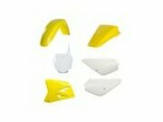 Verkleidungskit Polisport RM 85 original weiss-gelb 2020