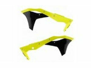 Seitenverkleidungen vorn Polisport neongelb Kawasaki KXF 250